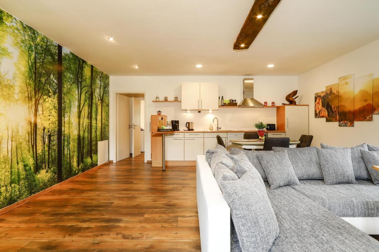 Ferienwohnung Fritsche 지그마르젤 외부 사진