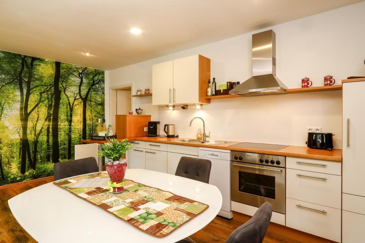 Ferienwohnung Fritsche 지그마르젤 외부 사진